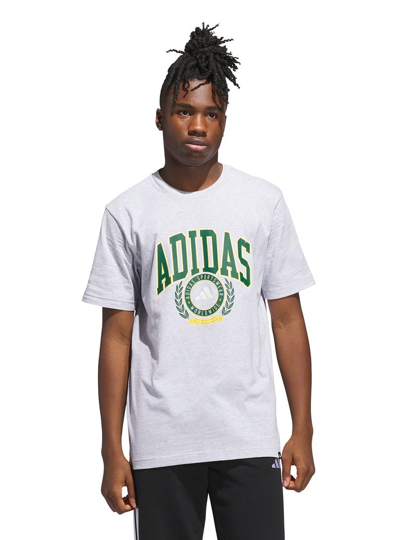 Adidas Varsity Crest Graphic T-Shirt - Image 5